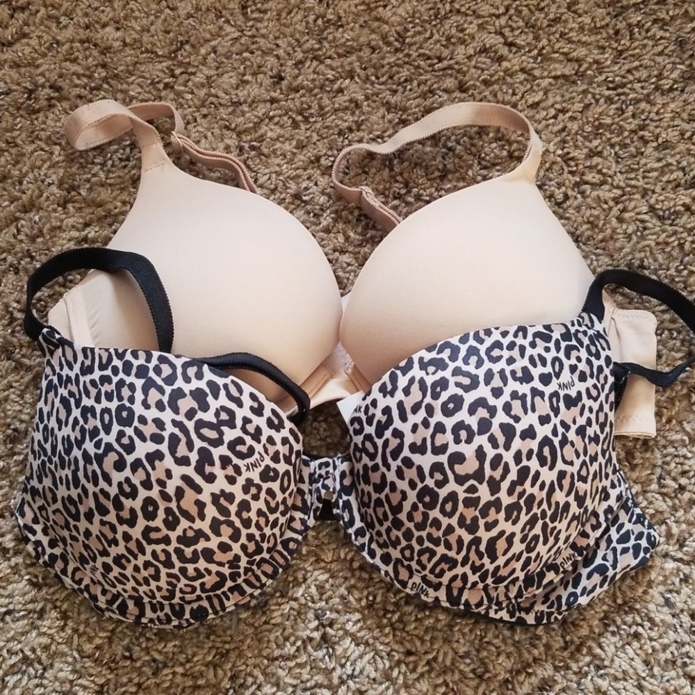 Pink Pushup Bras